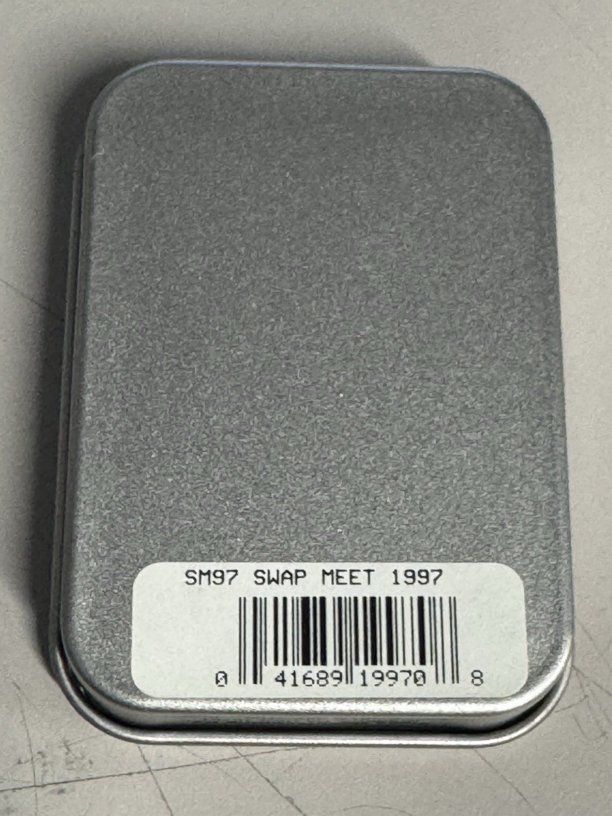 ZIPPO 1997 CASE XX INTERNATIONAL SWAP MEET CHROME LIGHTER UNFIRED IN BOX A978