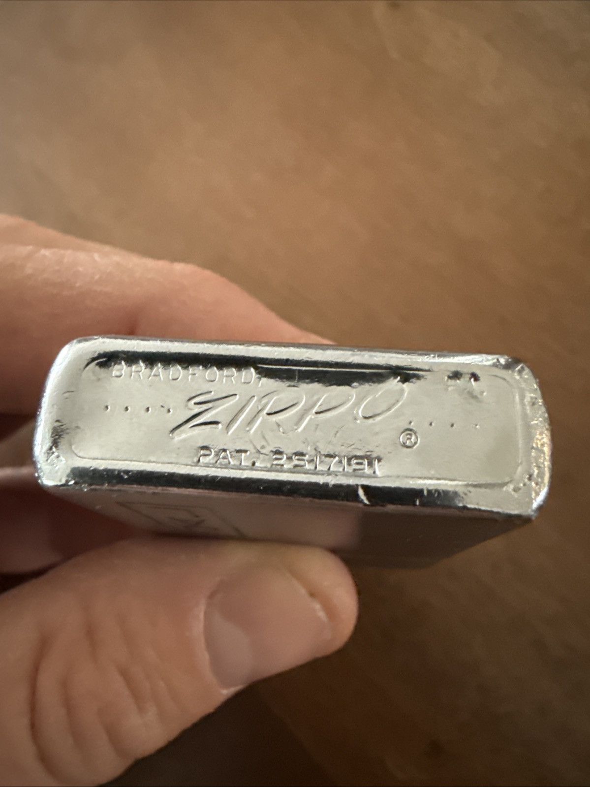 RARE Vintage 1958 Peirce Phelps Inc. Zippo Cigarette Lighter Fall 1958