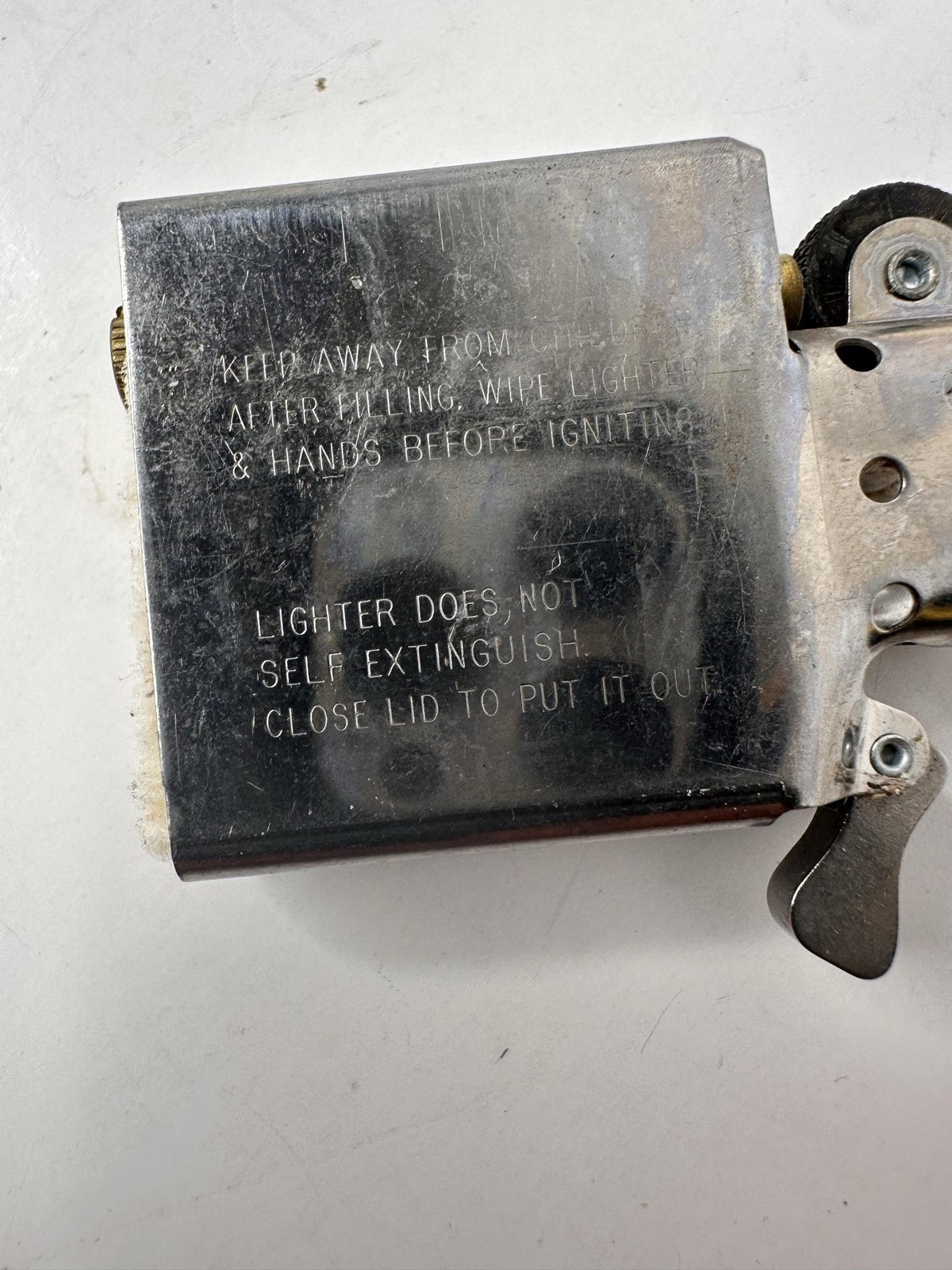 Zippo Chrome Lighter Insert Only Replacement Unit Made In USA Windproof