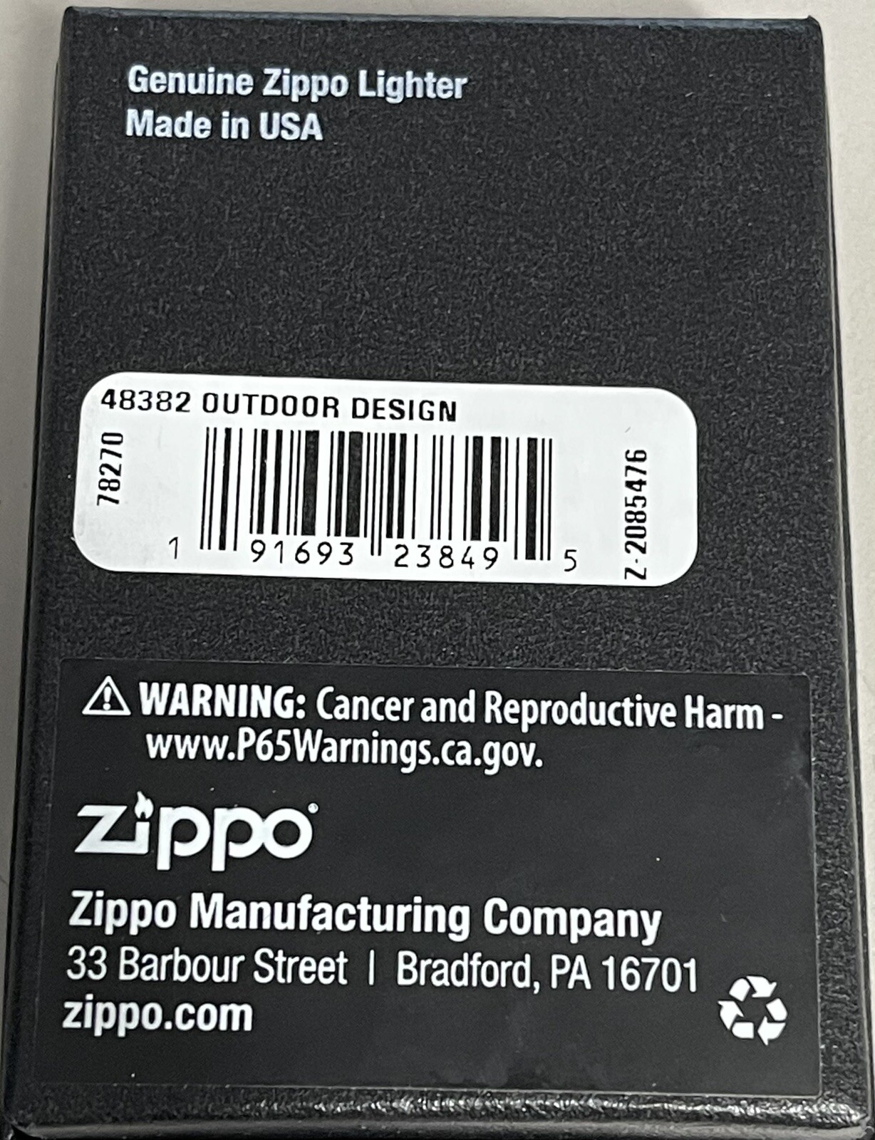ZIPPO 2022 GEOMETRIC OUTDOOR DESIGN IRIDESCENT FINISH LIGHTER SEALED IN BOX 328