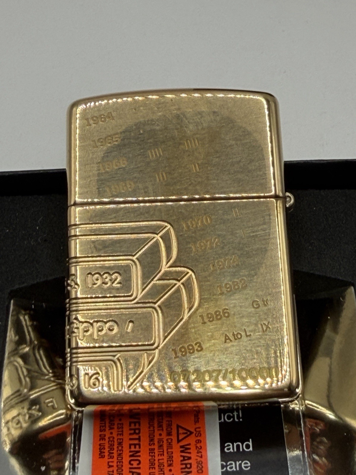 Zippo lighter 2023 Founder`s Day Limited Edition Gold Plated Collectible Lighter