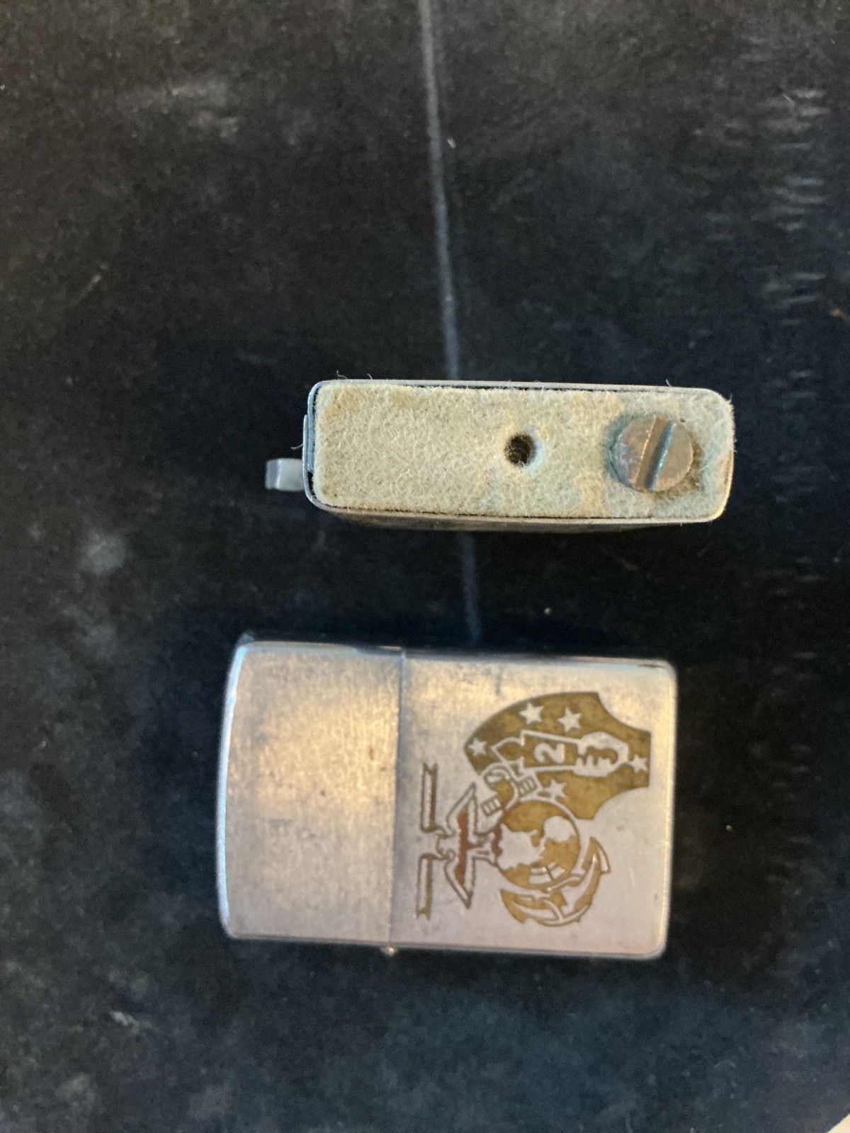 VINTAGE 1969 VIETNAM WAR 2nd MARINE DIVISION ZIPPO LIGHTER – VERY RARE