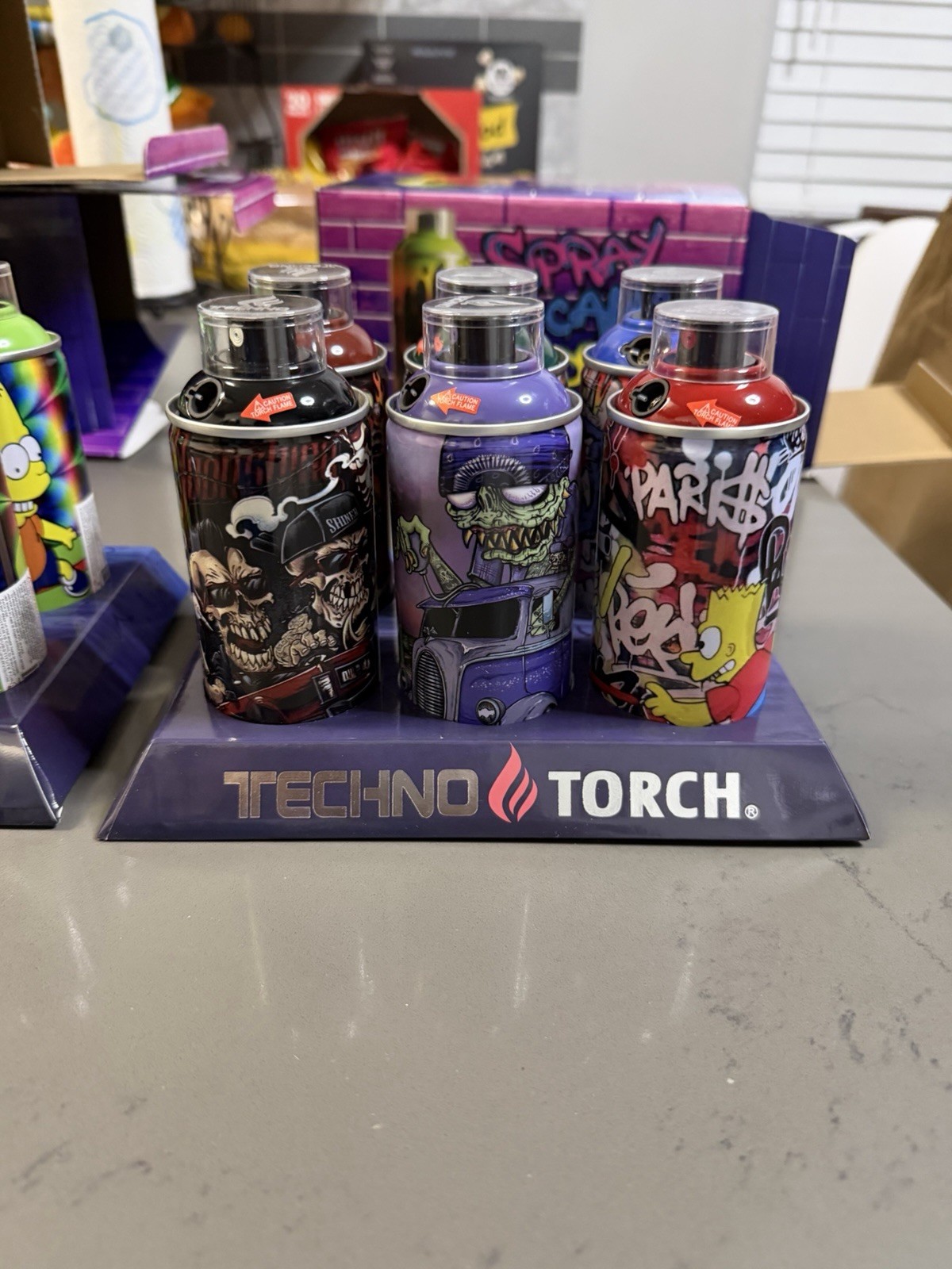 TECHNO SMALL SPRAY CAN TORCH-COUNT 1