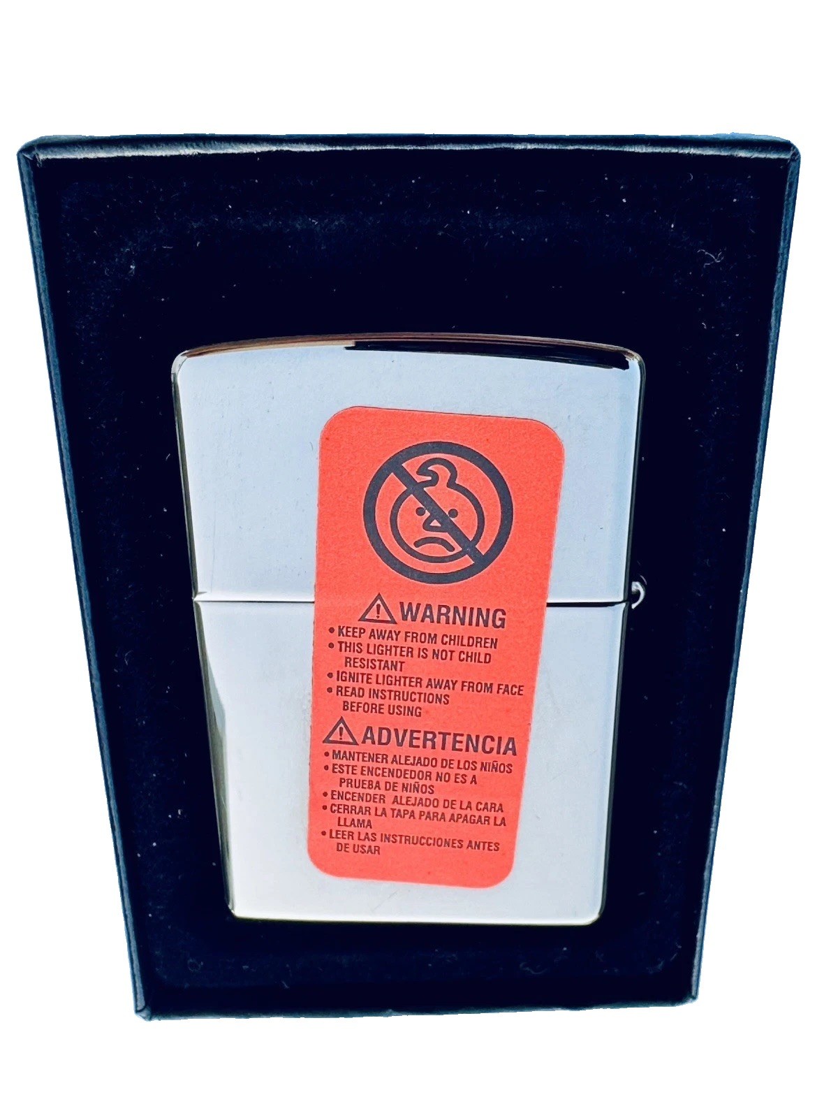 Genuine 22k Zippo 3D Gold Lighter 3D Silver Spider Web Black Ice Sealed MIB