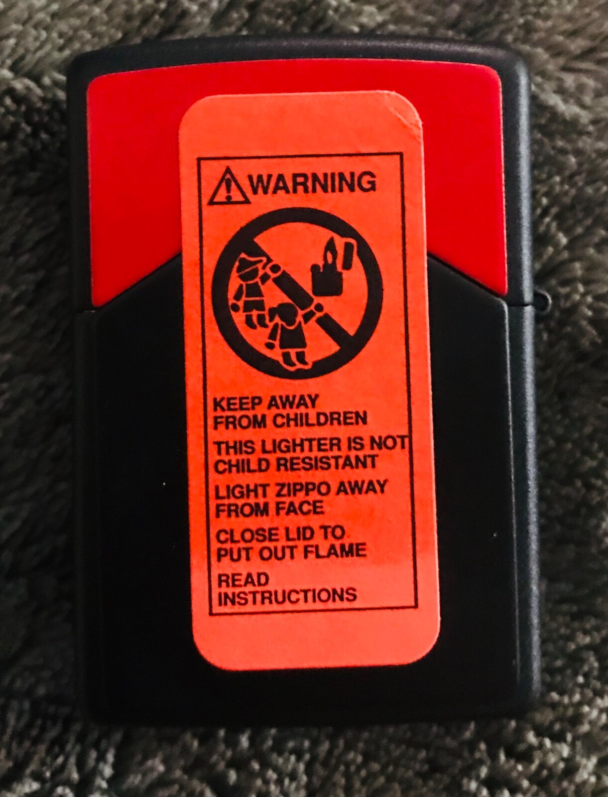 1990’s Red&Black Marlboro zippo lighter Brand New Sealed