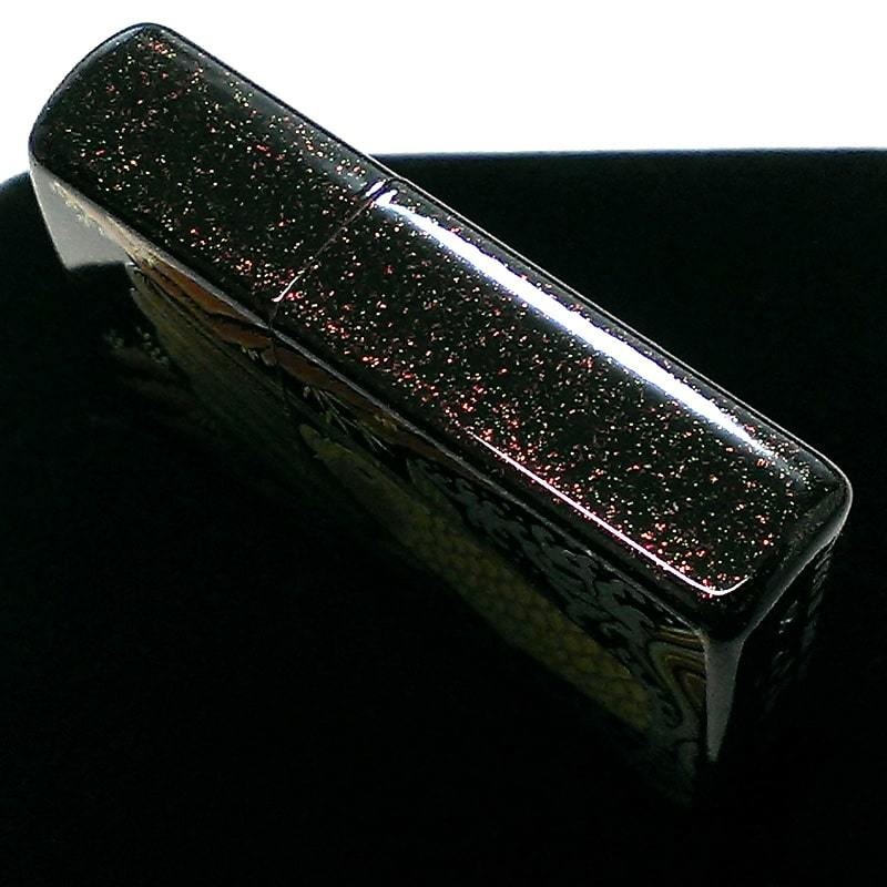 ZIPPO Lighter Gold Maki e Koi Zippo Japanese Pattern Traditional Craft Lacquered