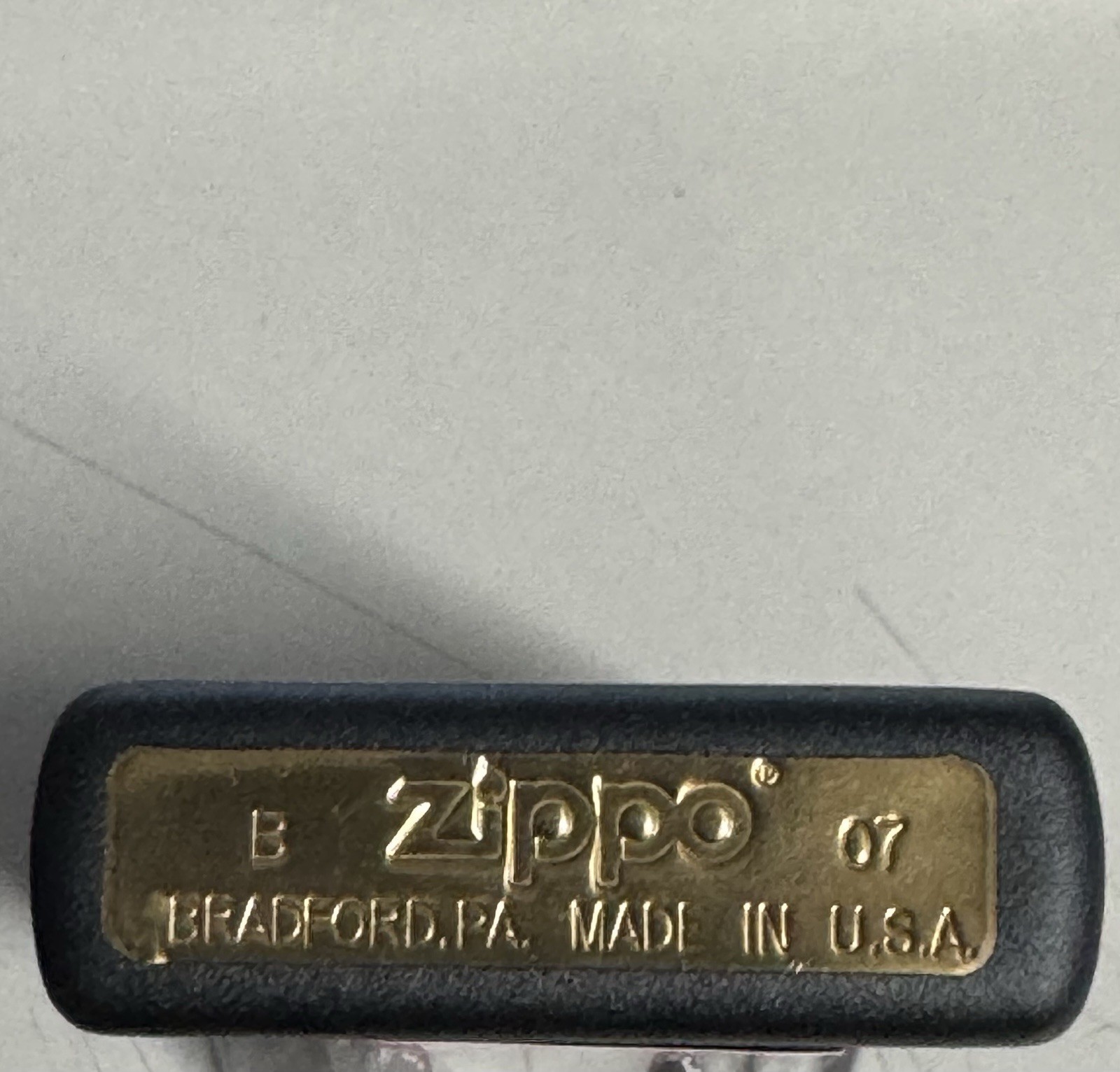ZIPPO 2007 KIT RAE VAELEN BLACK MATTE LIGHTER SEALED IN BOX D296