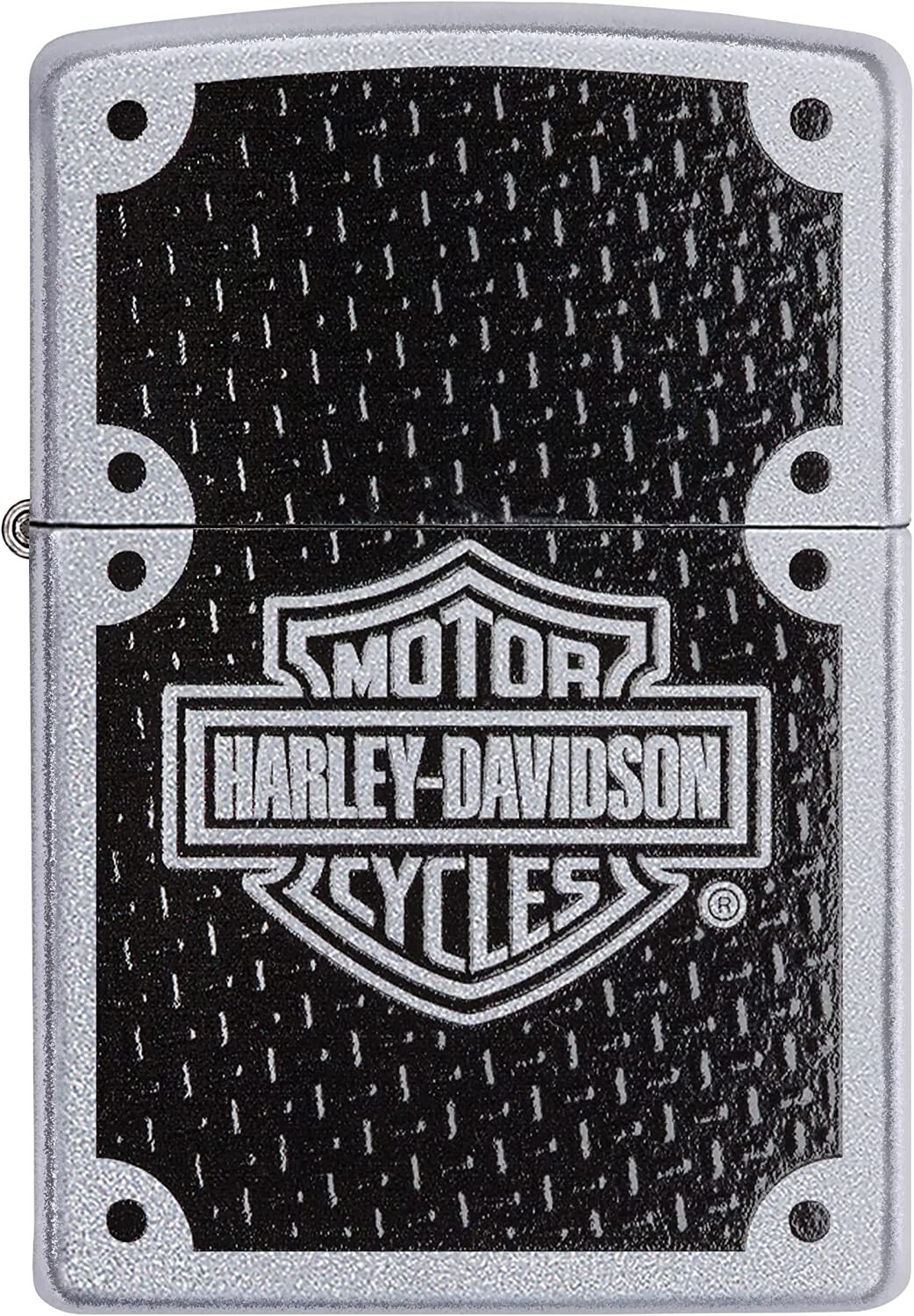 Zippo Harley-Davidson Logo Satin Chrome 24025