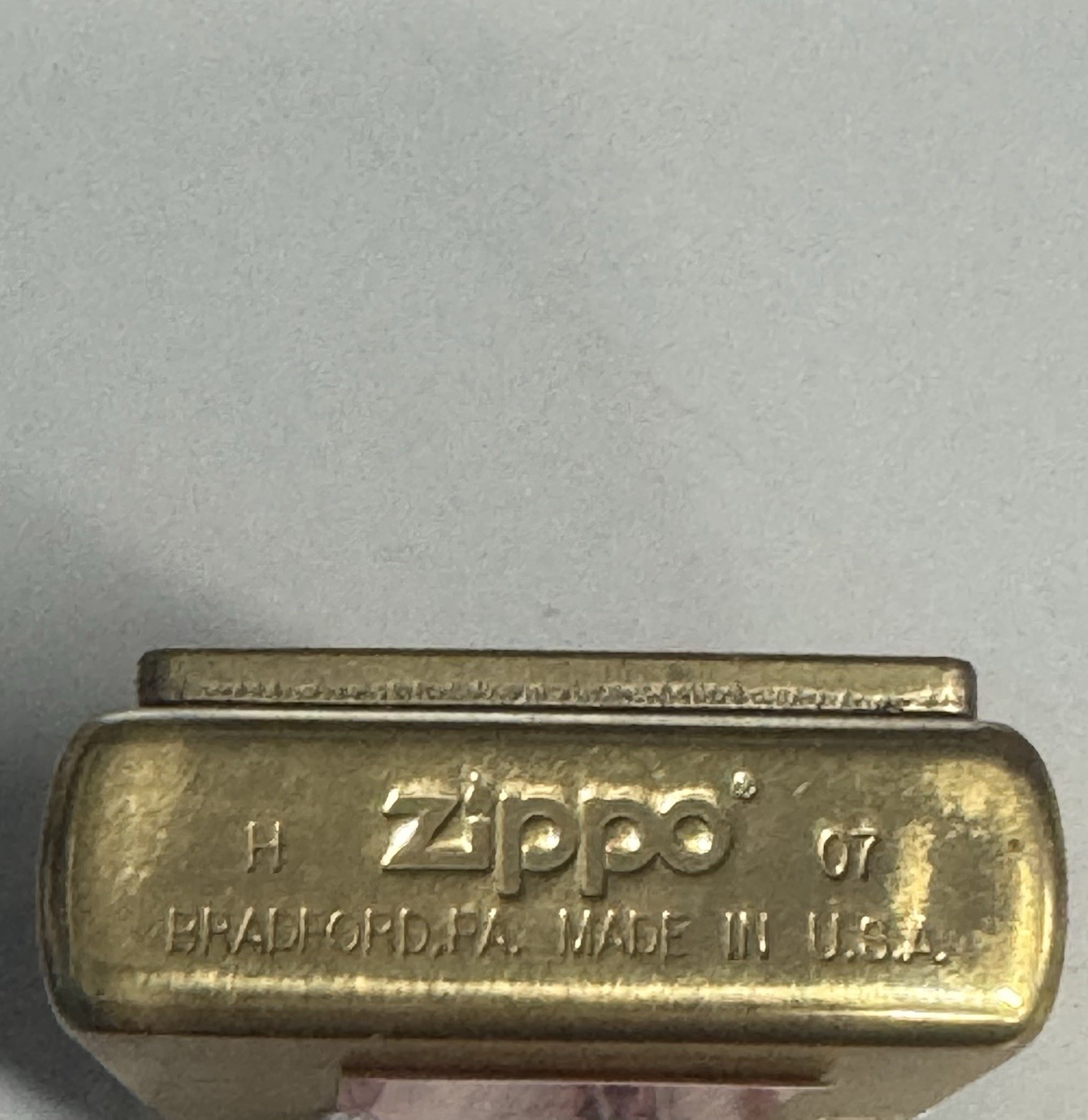 ZIPPO 2007 CASE XX CANOE KNIFE BRASS LIMITED EDITION LIGHTER SEALED IN BOX C9