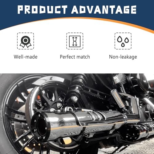 2PCS Cone Exhaust Gasket, Made of Graphite and Steel, Compatible with 1984
