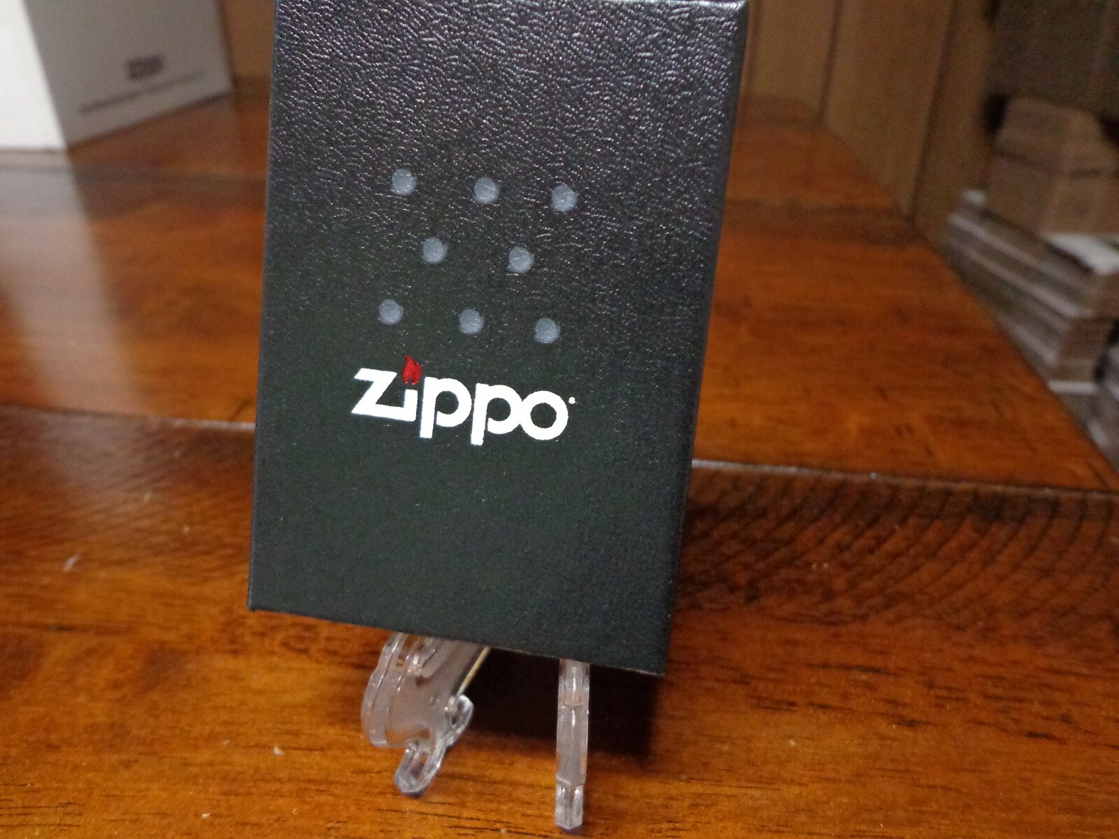 BISON BUFFALO YELLOWSTONE NATIONAL PARK BRASS ZIPPO LIGHTER MINT IN BOX