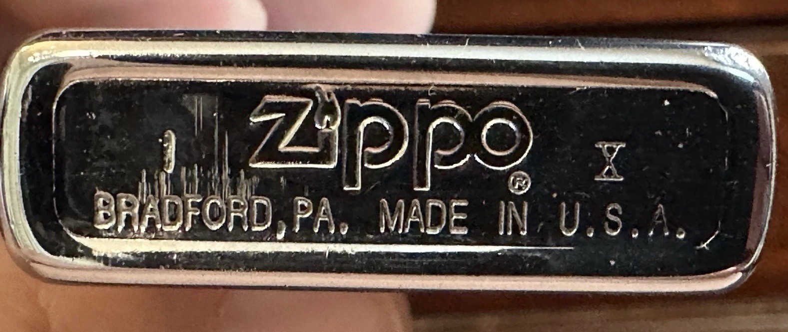 Zippo High Polish Vintage Chrome Lighter September 1994 Date Code
