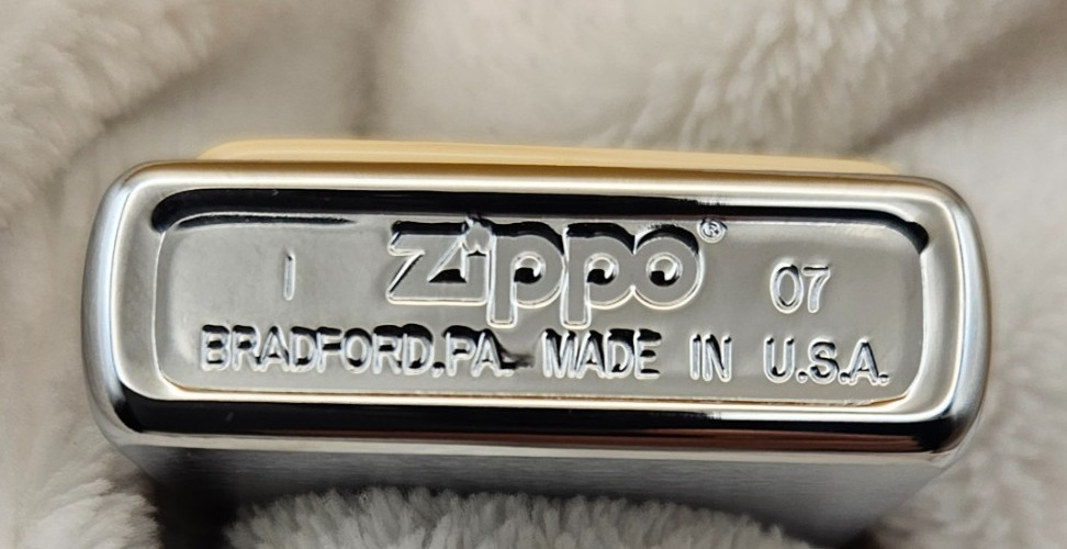 Zippo Lighter 2007 Linda Layden Scrimshaw, Elk on Alpine Meadow Rocky Mountains