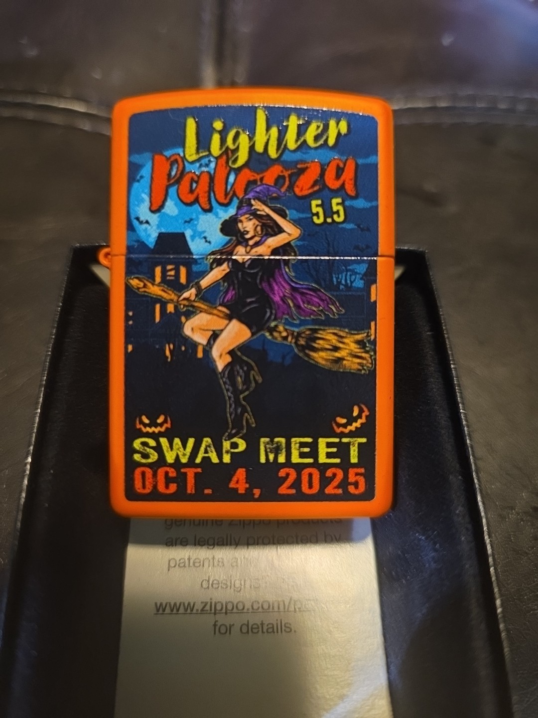 LIGHTER PALOOZA 5.5 SHOW BRADFORD PA 2025 ZIPPO LIGHTER ONLY 60 MADE MINT IN BOX