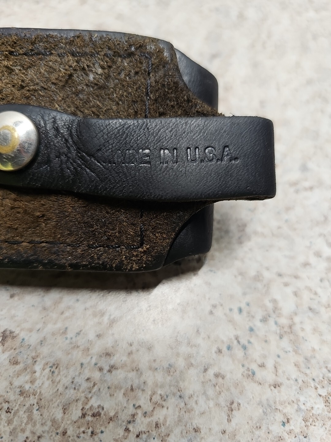 Vintage 1977 ||| ZIPPO || With Black Leather Case For Belt