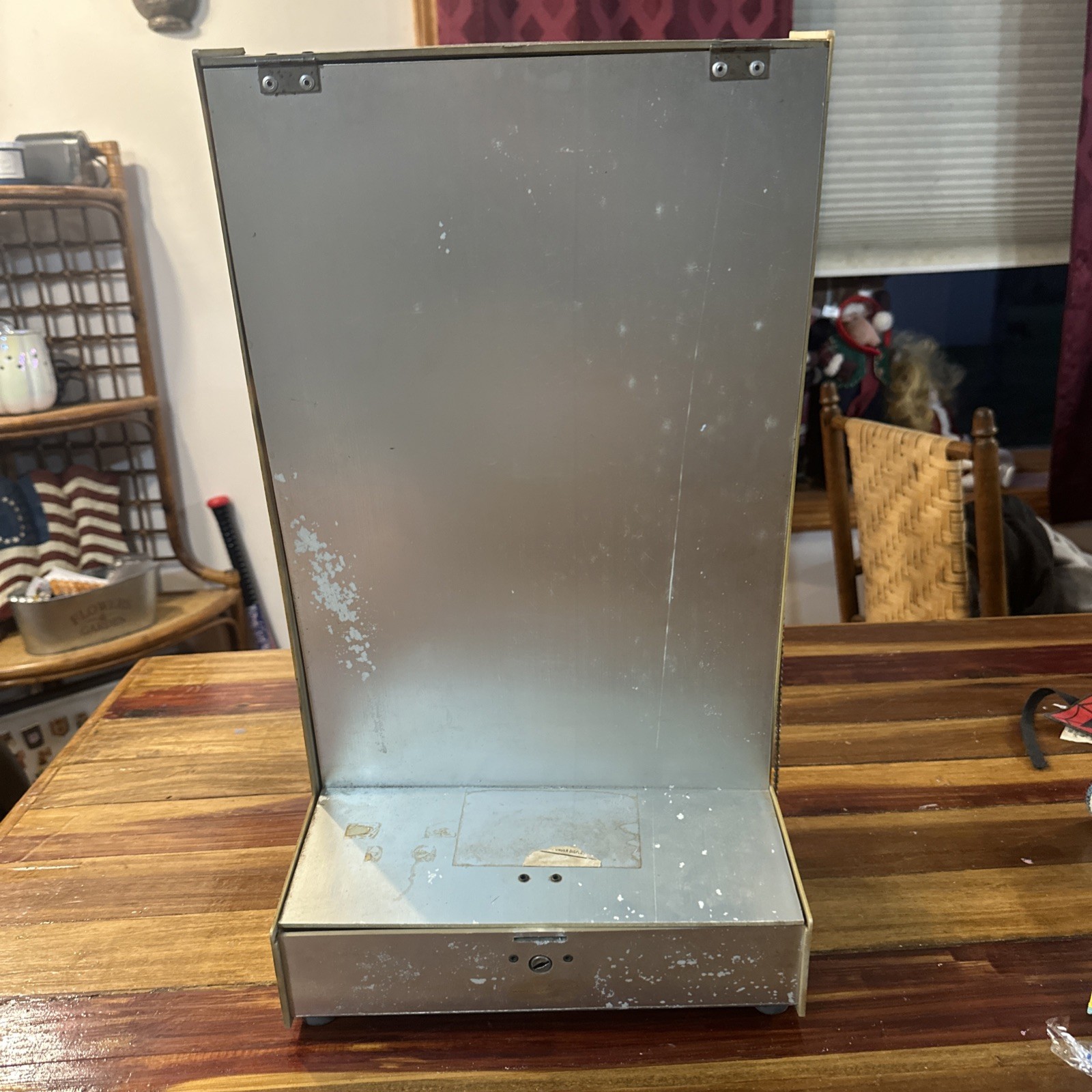 Vintage Zippo Display Case Countertop Writing Instruments Sample Pen Pencil