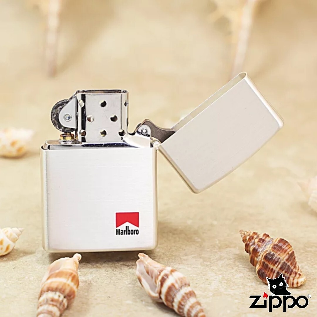 Marlboro Zippo Lighter Laser Engraved Hand-Painted Limited Edition
