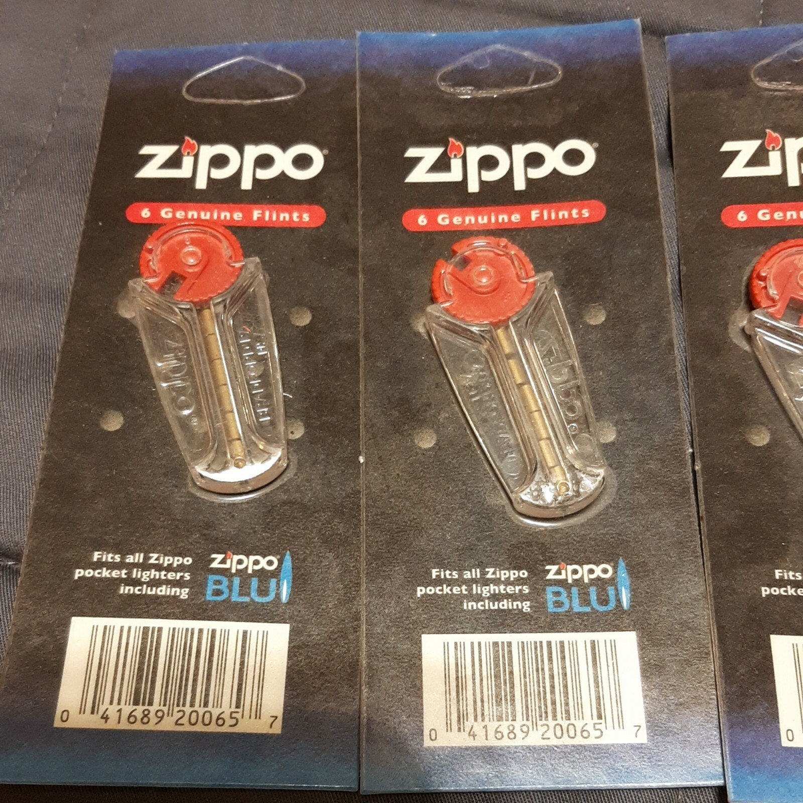Zippo Genuine Lighter Flint 4 Value pack (24 Flints)