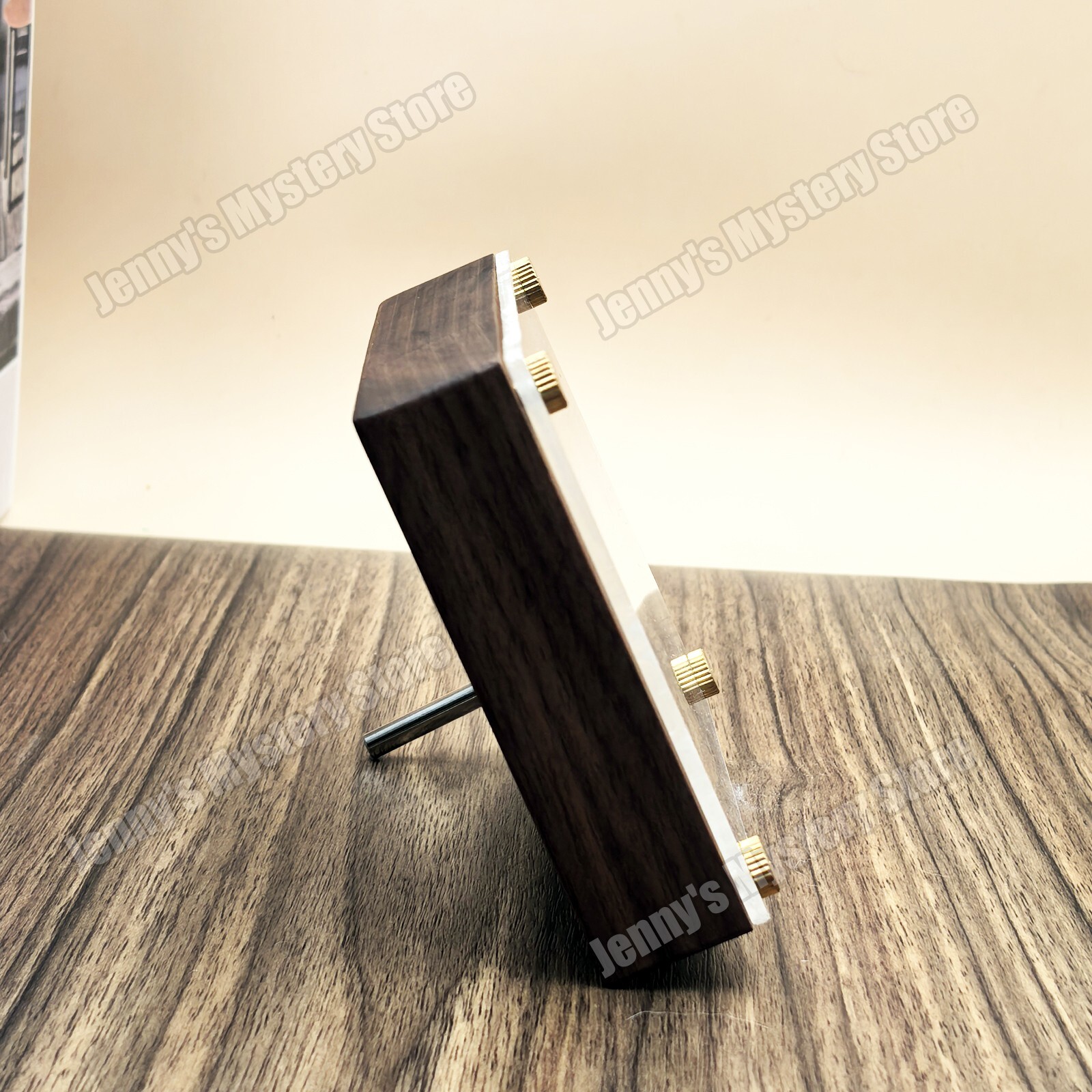 Wood Black Walnut Lighter Collection Display Case Storage Box for Zippo Lighters