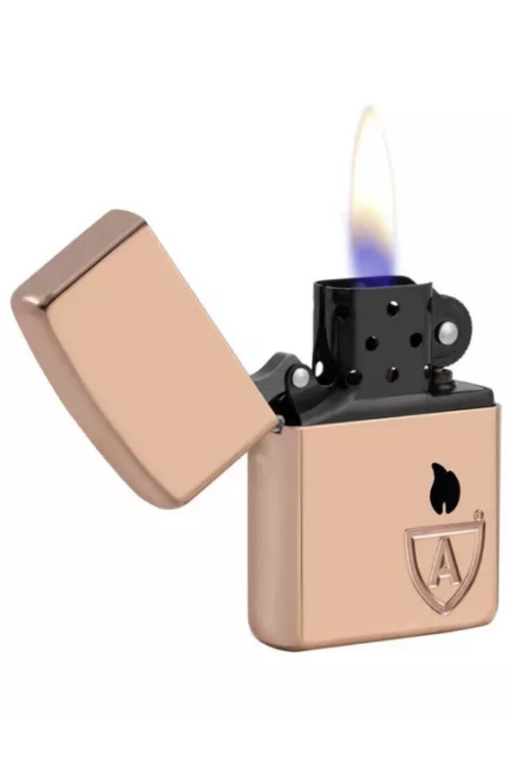 Zippo 46171, Zippo Limited Edition Solid Copper Case Armor Lighter, Black Insert