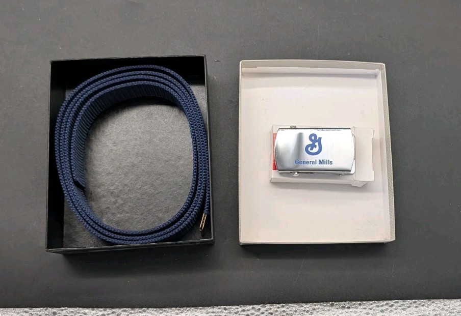 Zippo General Mills Belt & Buckle with Box