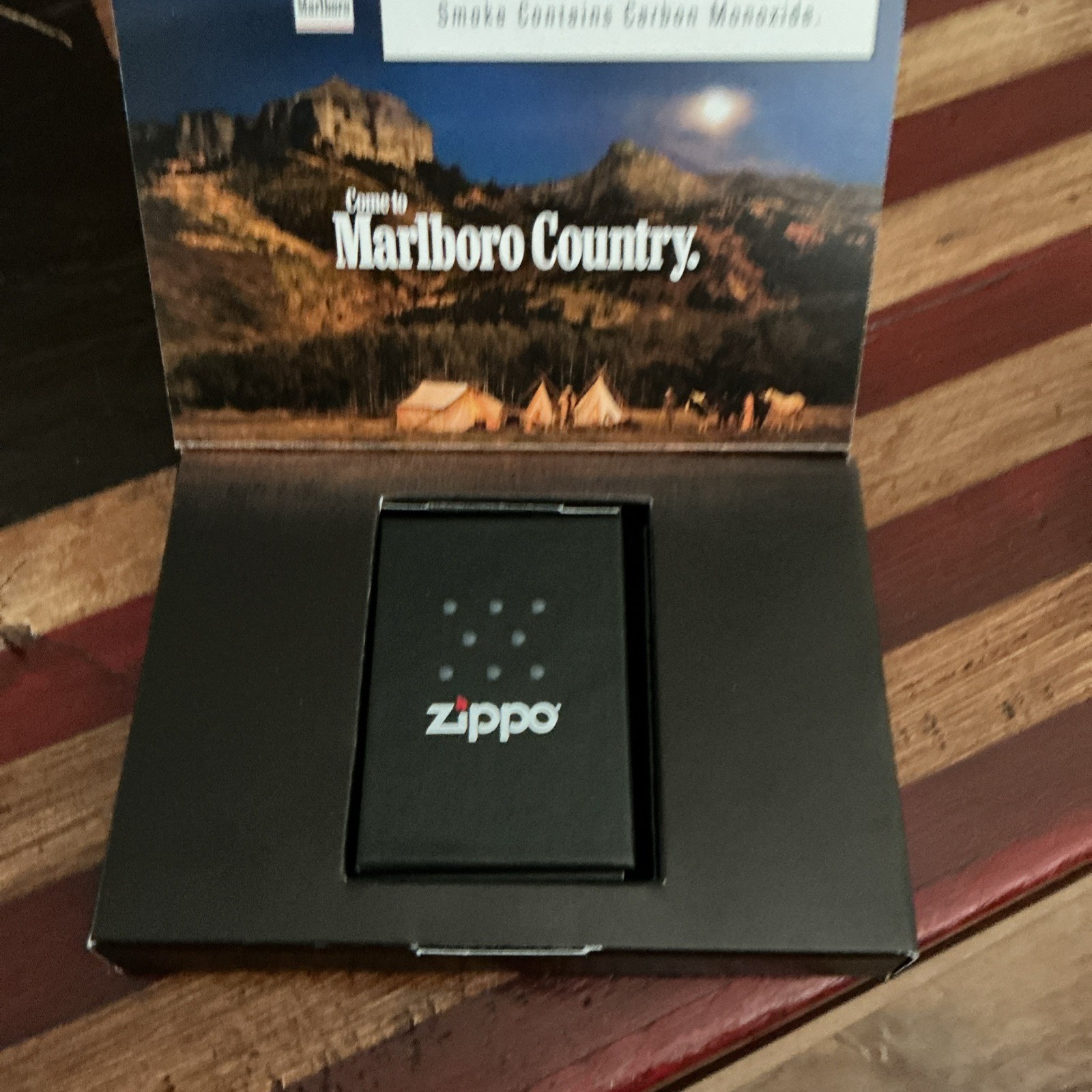 Zion National Park, Virgin River Zippo Limited Edition Marlboro Lighter Unused