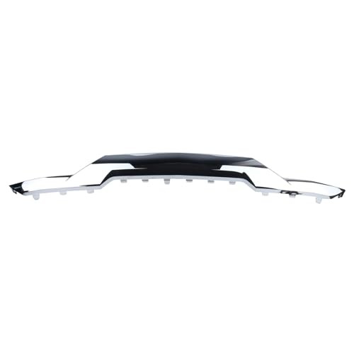 Duolctrams Chrome Front Bumper Skid Plate Panel Lower Cover Face Bar Compatible