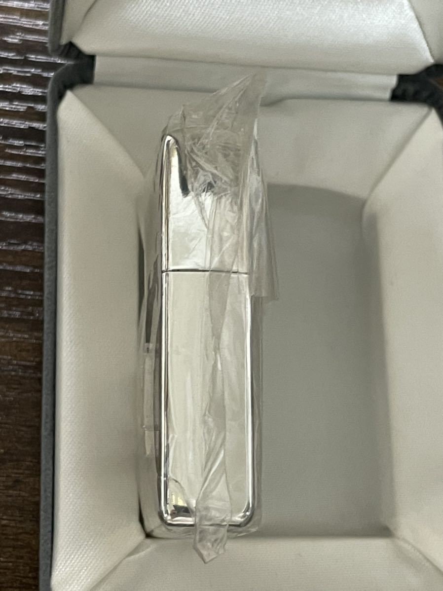 Zippo Deep Impact Gold Silver Metal 3D Metal DEEP IMPACT Made in 2006 Horse Raci