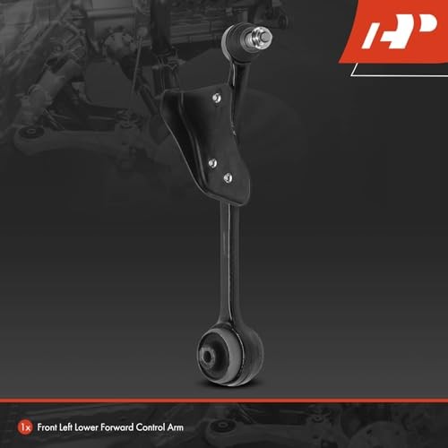 Front Left Forward Lower Control Arm with Ball Joint & Bushing, Compatible