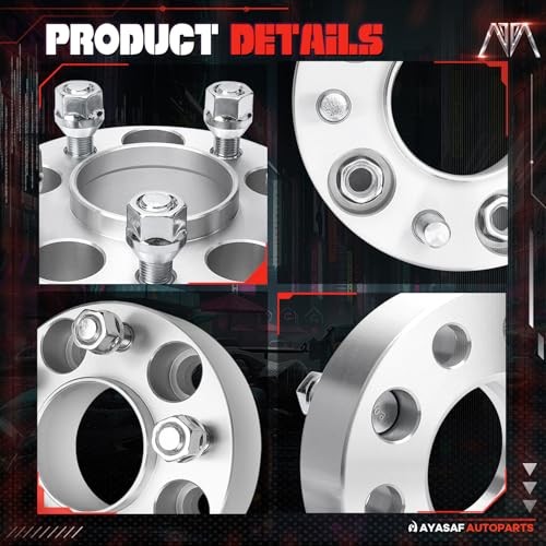 Hubcentric Wheel Spacers [1.5″ THICK, 2 PACK, 5 Lugs] for Ford Pack of 2