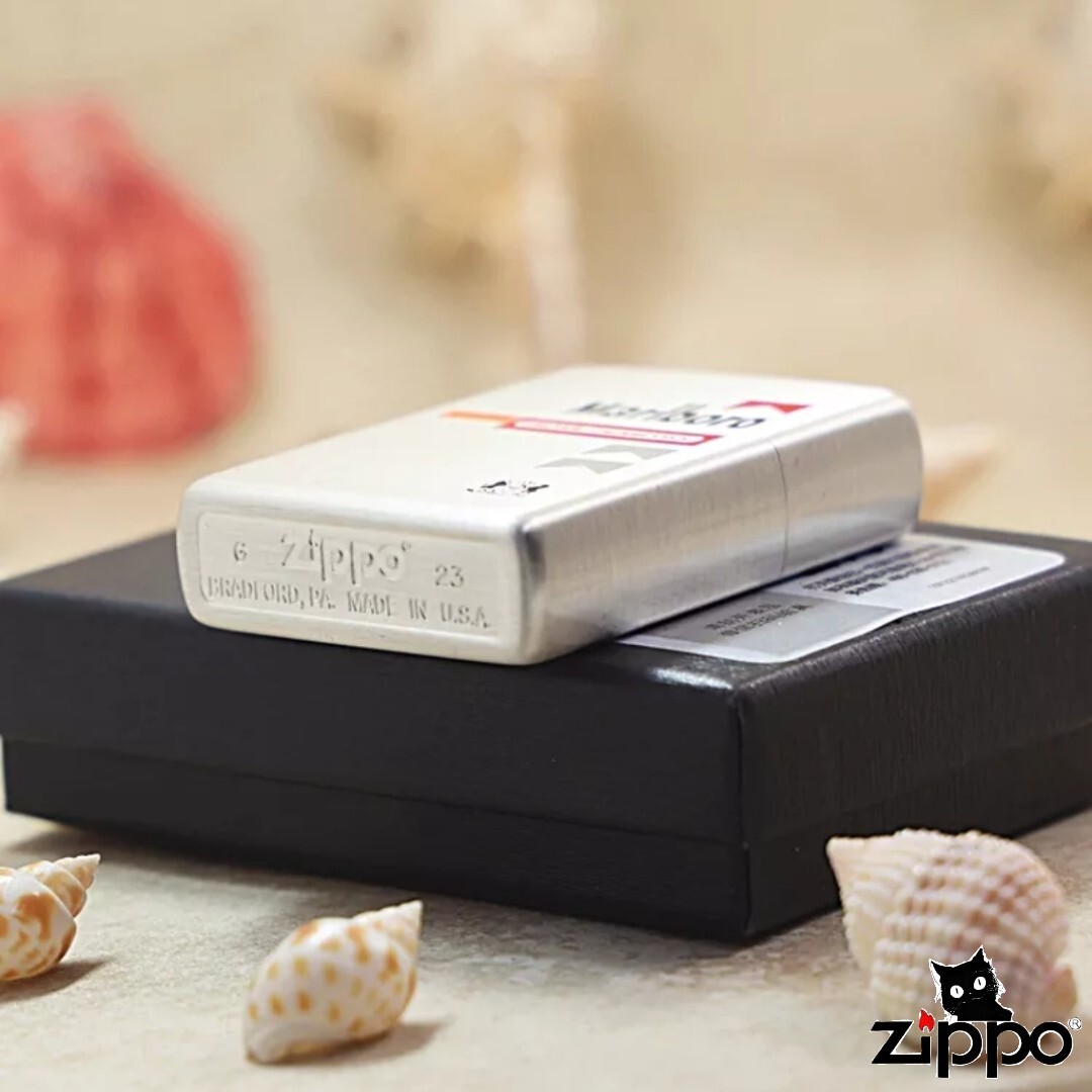 Marlboro Zippo Lighter Laser Engraved Hand-Painted Limited Edition