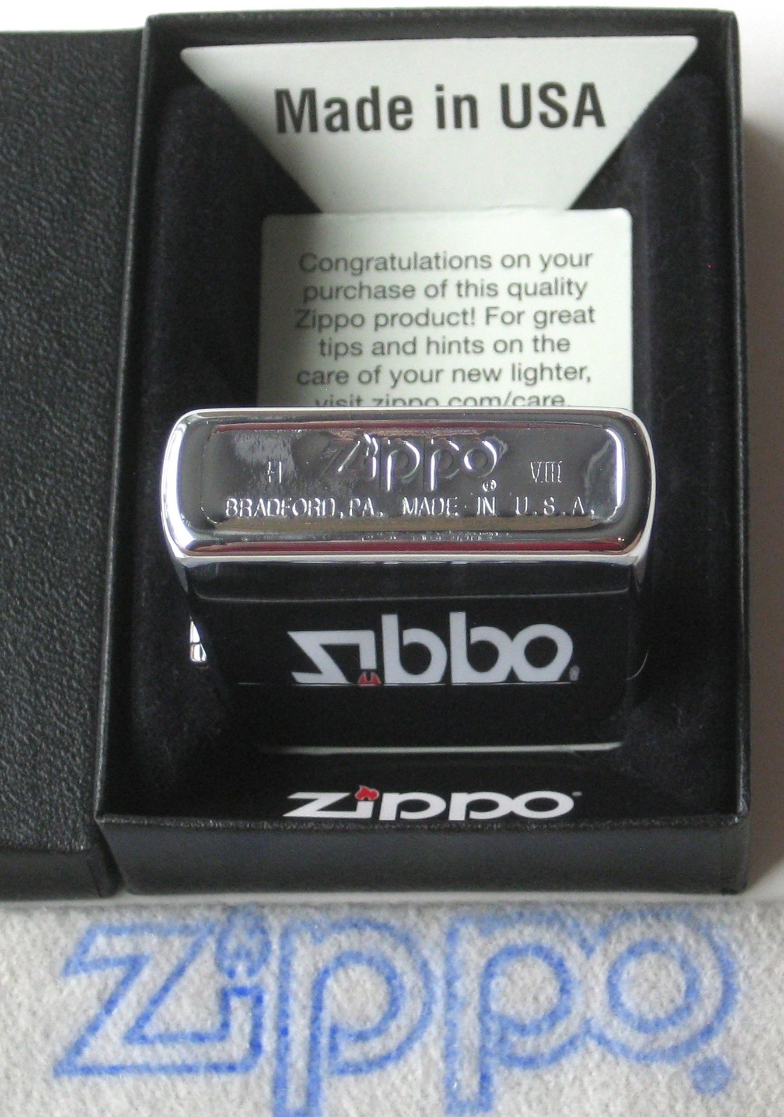 Zi PREVIOUSLY COLLECTED Not Used UNCLE SAM ZIPPO Pocket Lighter POLISHED CHROME