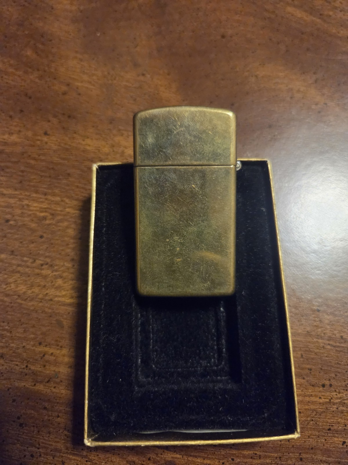 Zippo Marlboro Solid Brass Windproof Cigarette Lighter with Box Cigarettes Theme