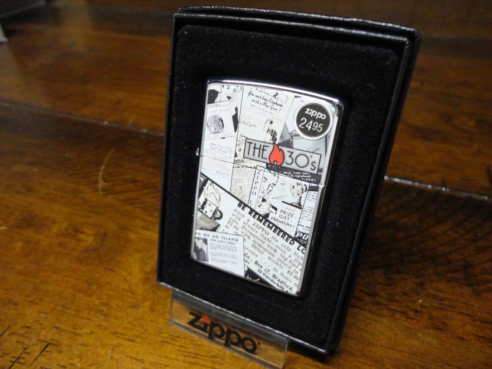 THE 30’S 1930’S ZIPPO LIGHTER MINT IN BOX 2007