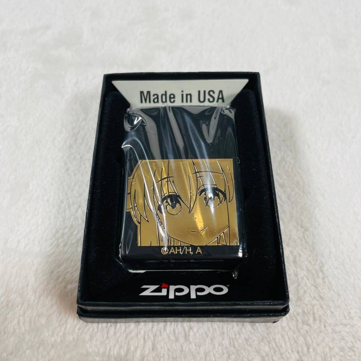 Zippo lighter items New Zippo Lighter Bocchi the Rock Hitori Gotou Black Gold wi