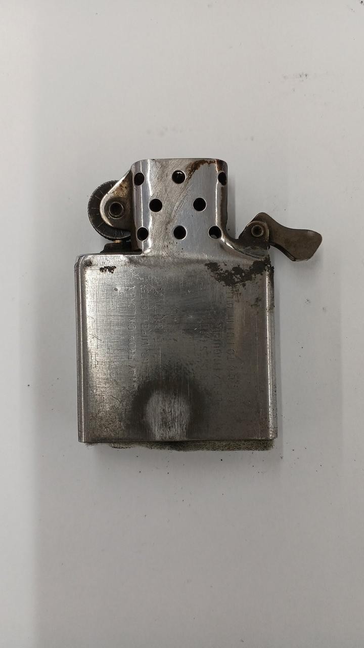 Vintage Zippo „Liberty National“ Statue of Liberty Diagonal Line Design Lighter