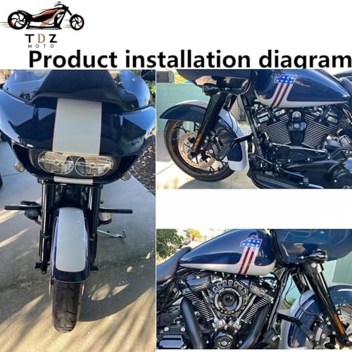 2009-2013 TDZ 1-1/4″ Crash Bar Engine Guard for Harley Touring A-2009-2013