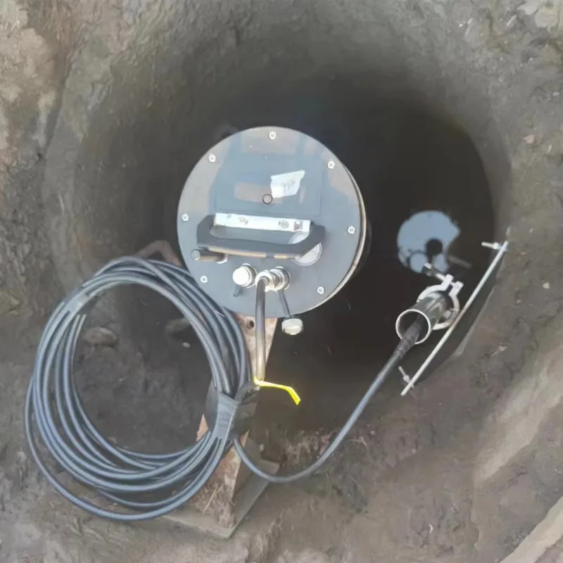 Ultrasonic Flow Meter IP68 for Pipeline Manhole Deep Level Water Level Gauging S
