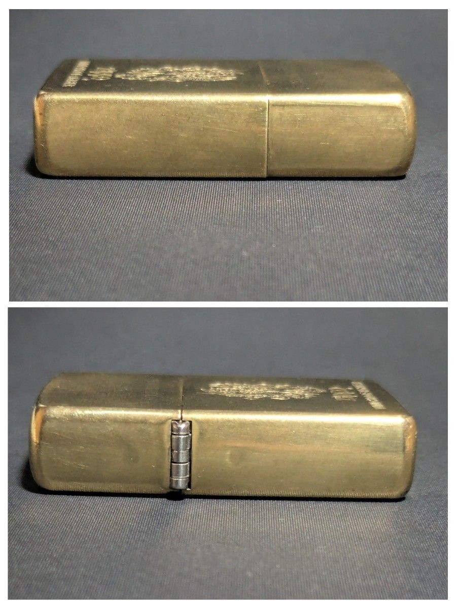 ZIPPO Solid Brass