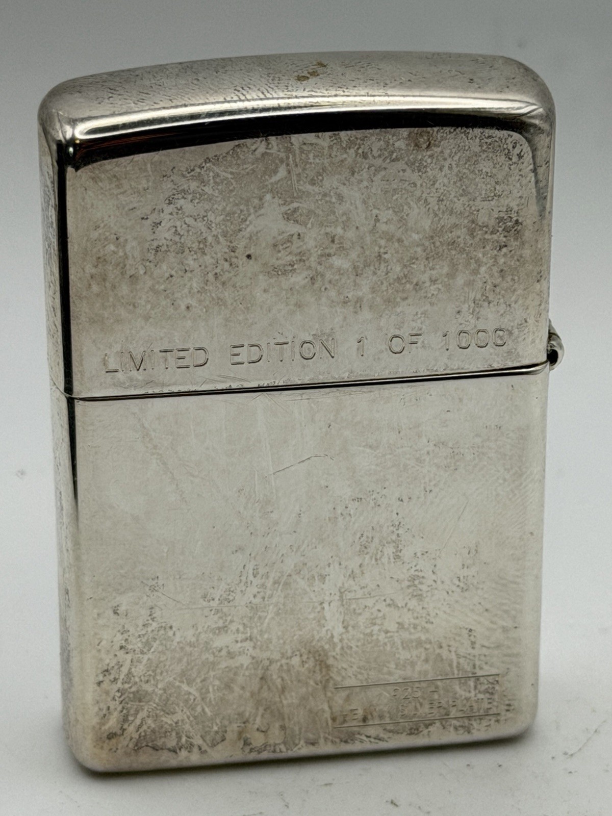 Limited 2009 Snap-On 90th Anniversary Silver Plated Zippo Lighter NEW B43