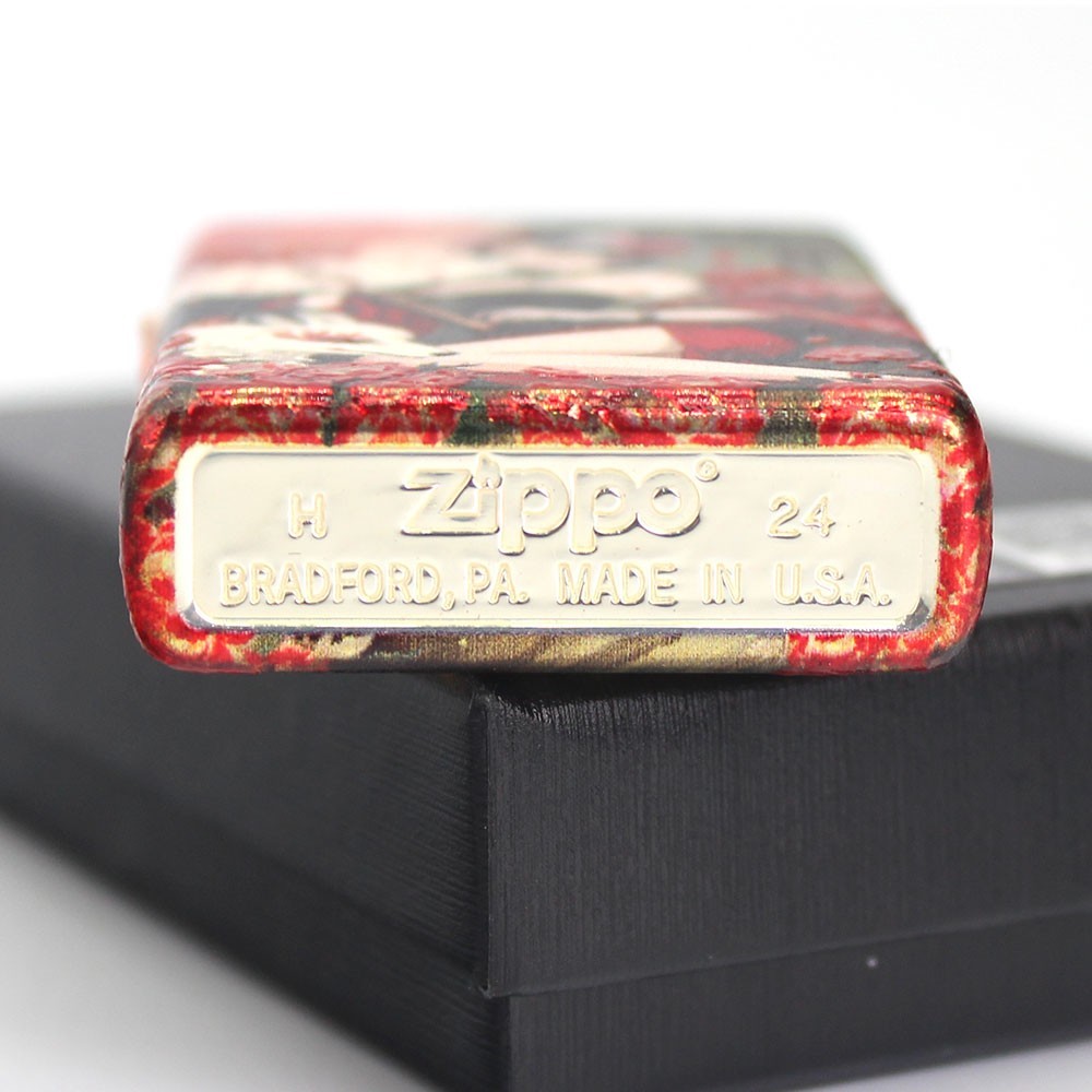 Zippo lighter Asia Full Cover 3D Color Printing/ Fox & Possessed Princess New