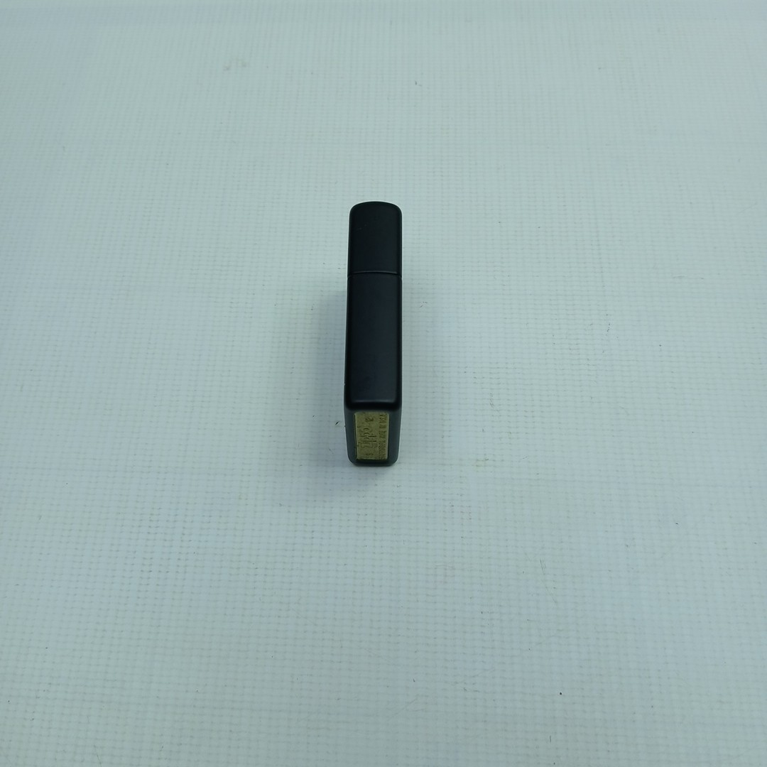 Zippo Hazardous Biohazard Lighter Black Matte 24330 Feb 2012 EUC