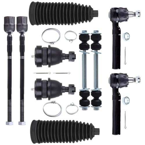 Front Inner Outer Tie Rod End w/Steering Boot fit for Ford for Mustang 1994