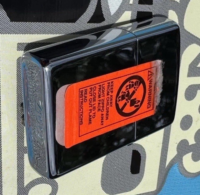 Zippo Mighty Wizard Lighter 1st Release Ultra Rare Jeweled Crystalline In Box