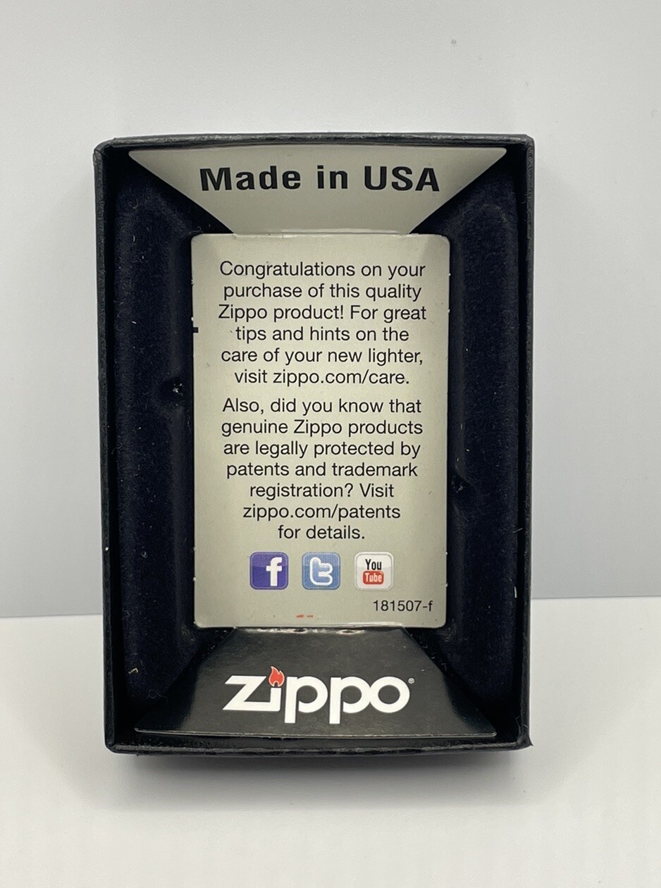 NEW Set Of 5 Zippo Lighters USA Made Skulls Cross Y2K Genuine Black Silver