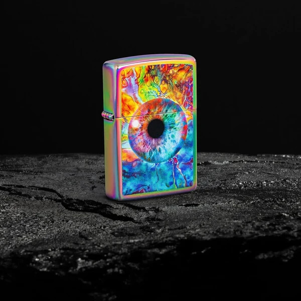Zippo Spacey Eye Design Color Image Multi Color 46431