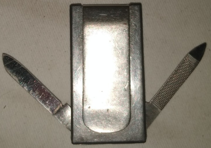 RARE 1960’S VIETNAM RIVPATFLOT RIVER PATROL FORCE MONEY CLIP KNIFE