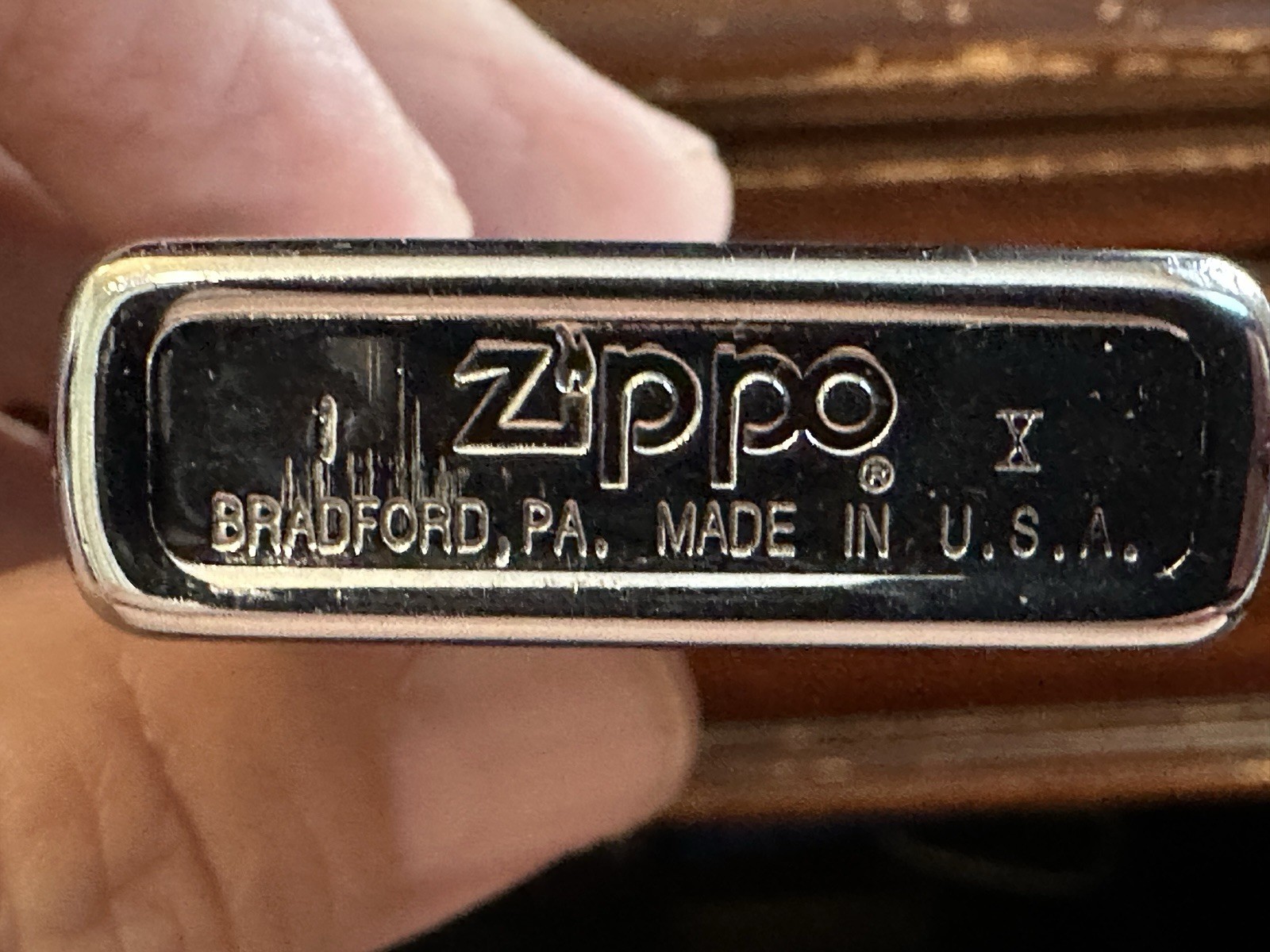 Zippo High Polish Vintage Chrome Lighter September 1994 Date Code