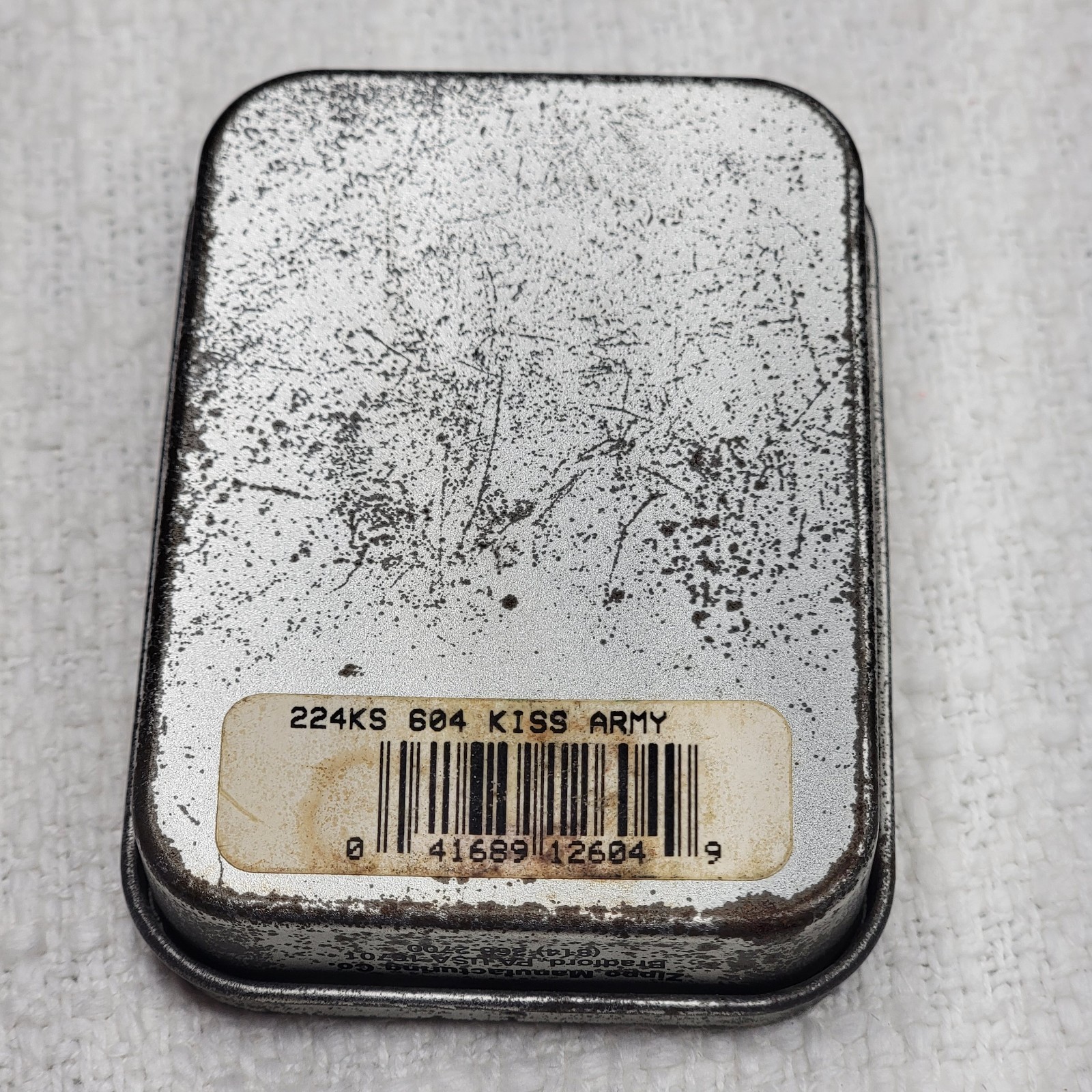 Rare Zippo Kiss Army Lighter Vintage 1998 Hard To Find – Rockband Music