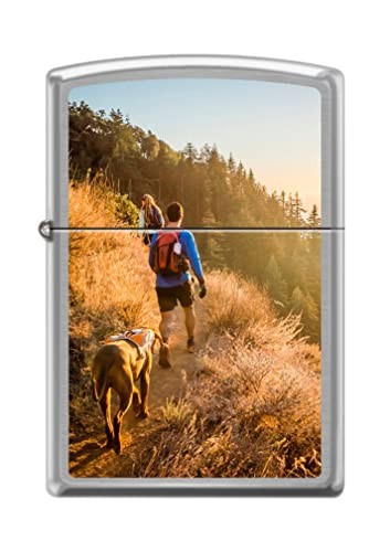 Zippo Lighter- Sports GameLighter Hiking with Dog Z5190